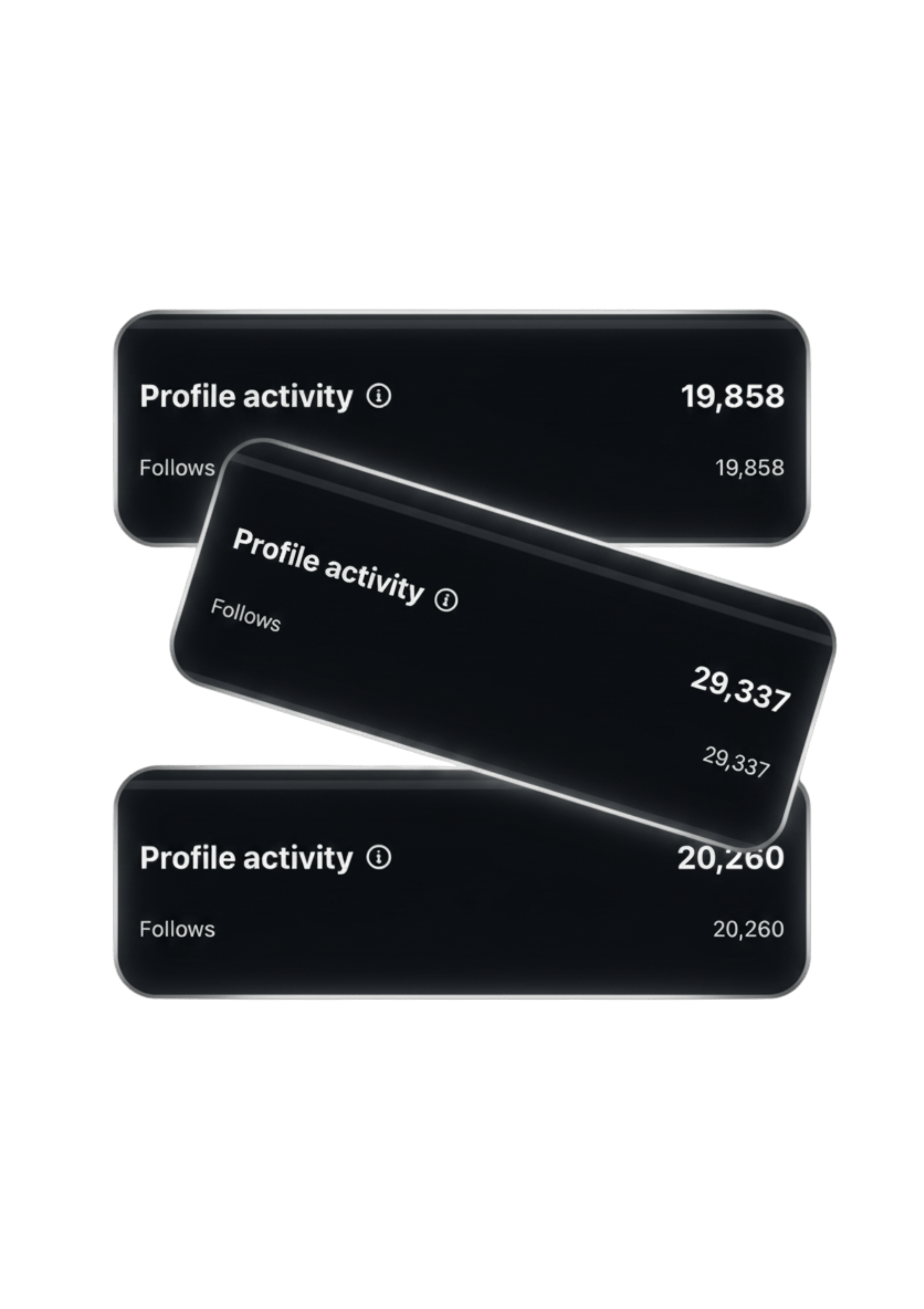 Proof of 70,000 followers from 3 viral videos